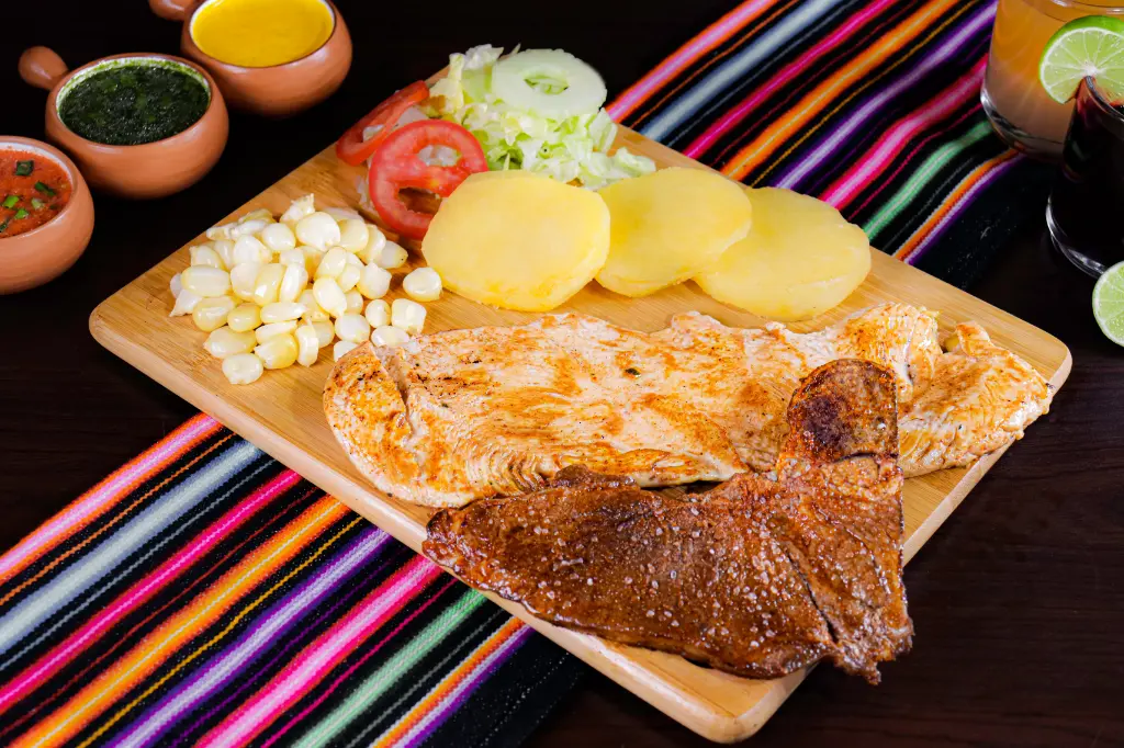 POLLO + CHURRASCO