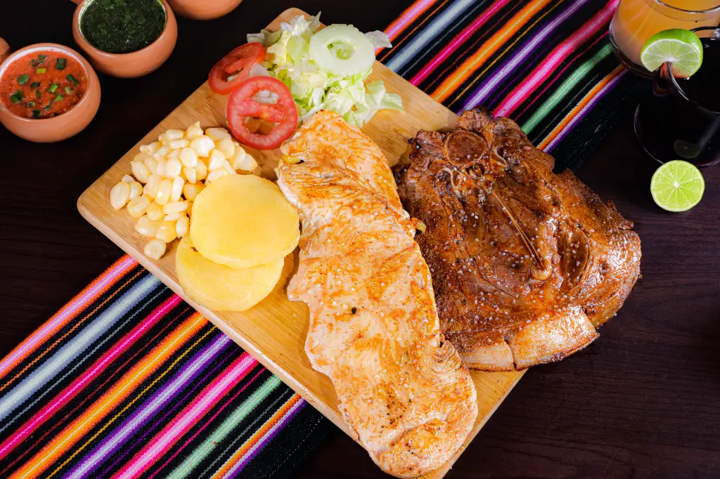 POLLO + CHULETA