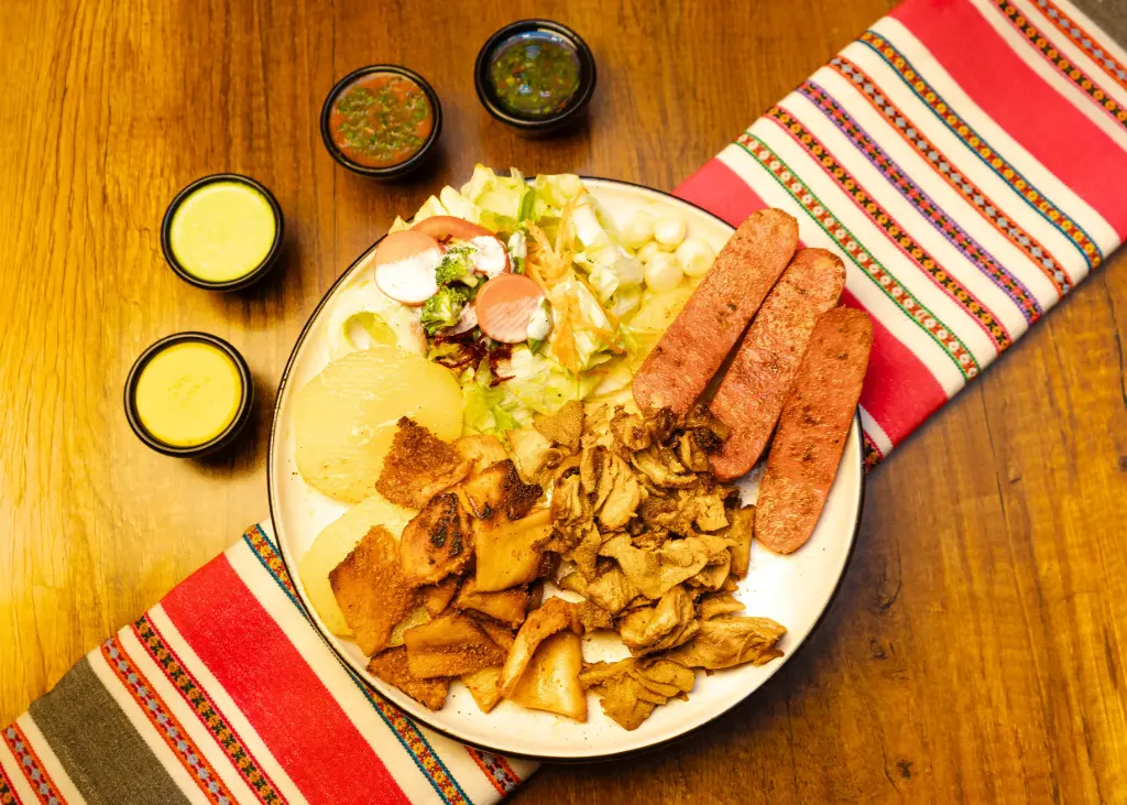 RACHI + PANCITA +CHORIZO PARRILLERO